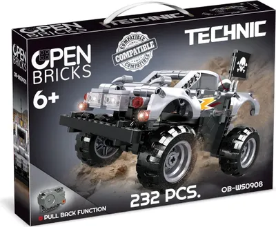 Produktbild von OPEN BRICKS TECHNIC OB-WS0908 Monster Truck Bausatz