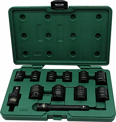 Productafbeelding van Sata Set van 12 impactdoppen, 1/2 inch