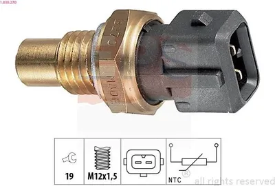 Produktbild von EPS 1.830.270 Kühlmitteltemperatursensor für DAEWOO Matiz Schrägheck (M100, M150) für CHEVROLET Rezzo (U100)