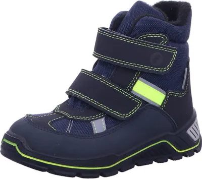 Produktbild von RICOSTA Jungen Stiefel Gabris, Kinder Boots, Weite: Mittel, lose Einlage, Sympatex, wasserdicht, Klettstiefel, Booties, See/Ozean (180), 32 EU