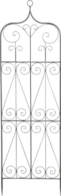 Produktbild von SIENA GARDEN Rankgitter, Metall anthrazit, unterverzinkt