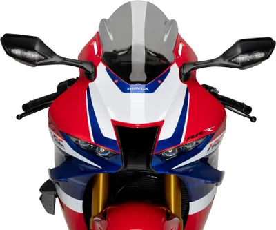 Produktbild von Windschild Puig Z-Racing-Scheibe 335 x 270 mm mit ABE für Honda CBR1000RR-R Fireblade SP, CBR1000RR-R Fireblade Bj. 2020 - 2025