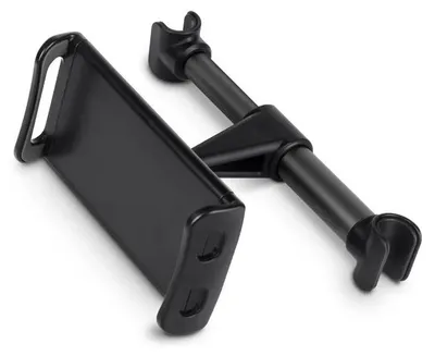 Produktbild von Auto Halterung für Tablet & Handy - Kopfstützenhalterung - 360° drehbar - 10–28 cm - Verstellbarer Arm - Schwarz