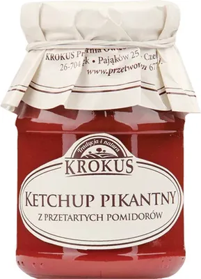 Produktbild von PIKANTER GLUTENFREIER KETCHUP 180 g – KROKUS