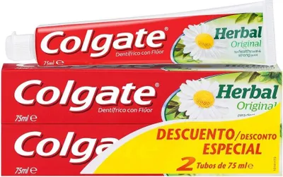 Obrázek produktu pro Zubní pasta Colgate Herbal (2 x 75 ml)