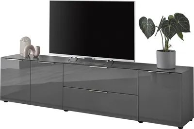 Produktbild von TV-Lowboard >Sean< in Anthrazit, - 226x55x40 cm (BxHxT)