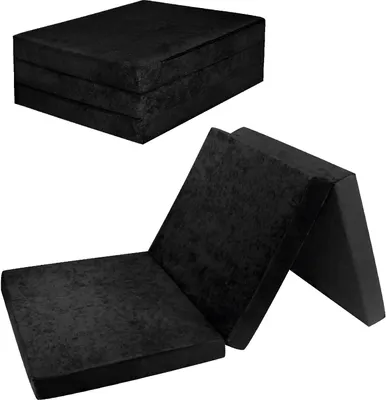 Produktbild von Klappmatratze Gästematratze 16. Schwarz M - 180x65x7cm W388 16 FORTISLINE
