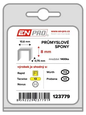 Produktbild von Heftklammern PROFI, 581/08 mm, 1400 Stück, ENPRO