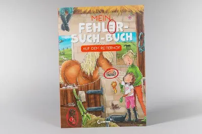 Produktbild von Mein Fehler-Such-Buch - Auf dem Reiterhof
