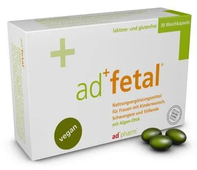 Produktbild von Adfetal Monatspackung Weichkapseln 30 St
