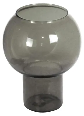 Imagen del producto de Kaheku Windlicht Colima rund grau 13 Ø 17h 420647603