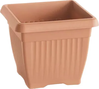 Produktbild von Prosperplast 7l Terra Collection 24x24x20 Cm Blumentopf Golden Golden One Size