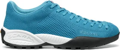 Mojito Bio Lifestyle Schuh von Scarpa in Türkis mit schwarzer Sohle; geeignet für Herren.