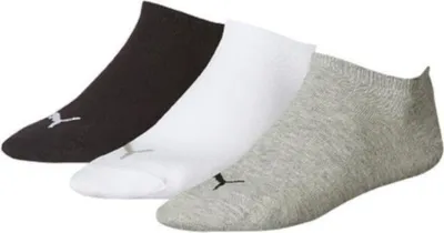 Produktbild von Puma uni sneaker socken 3-pack 43-46 baumwollmischung