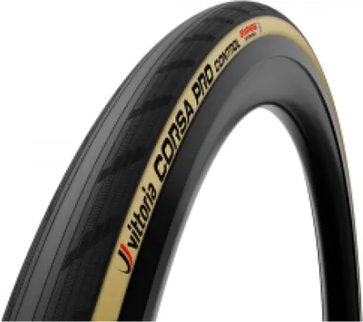 Produktbild von Vittoria Corsa Pro Control 28x1,2 Zoll (30-622) fold TLR 30 tan-black-black -...