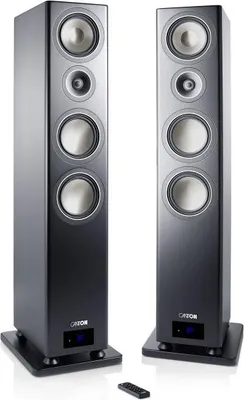 Produktbild von CANTON VG! Standlautspr. 3Weg 350W/LS 24-30000Hz BT USB Disp FB sw SMART CHRONO SL 8 SCHWARZ