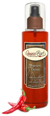 Produktbild von Peperoniöl - Chiliöl Sprühflasche 0,26L Angenehm scharf! Pumpspray
