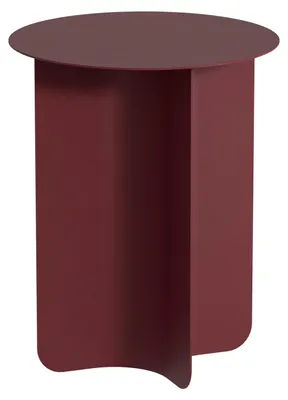 Productafbeelding van Bijzettafel YARO, gemaakt van gepoedercoat staal | Rood | Metalen constructie