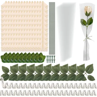 Imagen del producto de Juego de 191 pétalos de satén color rosa, ideal para bodas y decoraciones