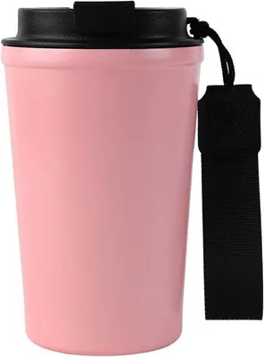 Productafbeelding van RVS Thermosbeker 380 ml - Dubbelwandig voor Warme en Koude Dranken