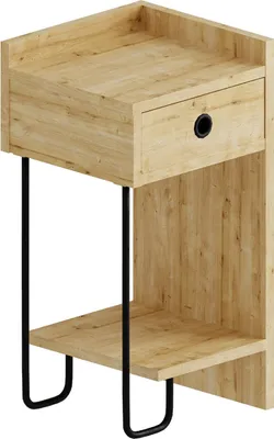 Zdjęcie produktu dla Skye Decor, Sirius Right - Oak, szafki nocne i szafki, dąb, 32 x 61 x 30 cm