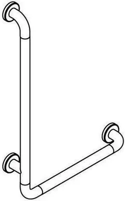 Produktbild von HEWI 801.22.130 18 Winkelgriff Ser 801, d:33,