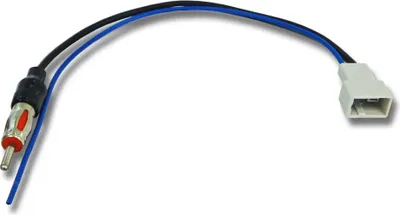 Produktbild von vhbw Autoradio Adapter kompatibel mit Mazda 2010+ - Antennenadapter GT 13 (m) zu DIN 150 Ohm