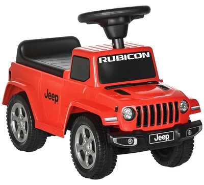 Produktbild von AIYAPLAY Rutschauto, Rutscherfahrzeug, Kinderauto mit Hupe, Kinderfahrzeug, Rot