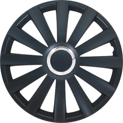 Produktbild von Radkappen 14 Zoll, schwarz, 4 Stück, für