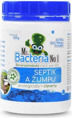 Produktbild von Aktivator Mr.Bacteria No.1, für Klärgruben und Senkgruben, 500 g – Klärgrubenreiniger mit Bakterien