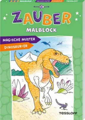 Produktbild von Tessloff Zaubermalblock. Magische Muster. Dinosaurier