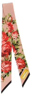 Image de Dolce & Gabbana foulard en soie multicolore