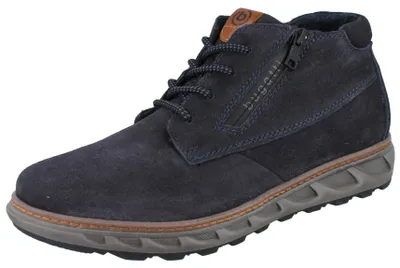 Produktbild von BUGATTI Herren Stiefelette dunkelblau Nubukleder - Größe: 41