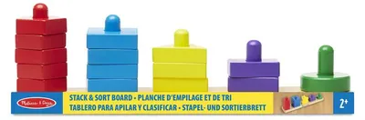 Imagen del producto de Melissa & Doug De madera rompecabezas formas geométricas 15 piezas