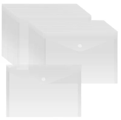 Image de Omgoods - 80 pochettes transparentes A5 pour documents