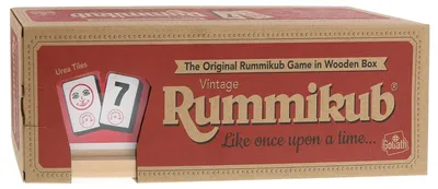 Image de Goliath Rummikub Vintage - Jeu de société dans un offret en bois