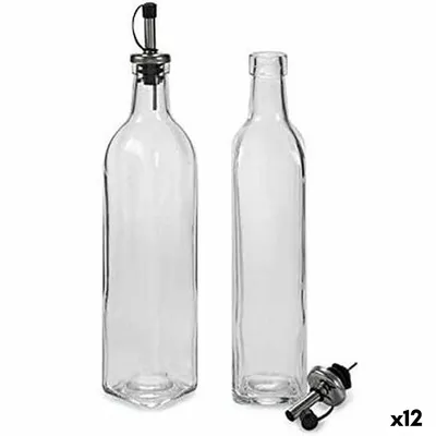 Obrázek produktu pro Sada sklenic na olej a ocet 2 x 50 ml z průhledného skla (12 kusů)