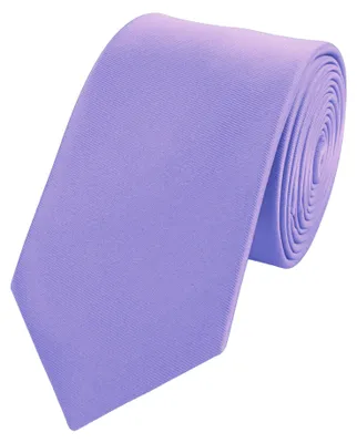 Produktbild von Fabio Farini - 1 Stück Herren Krawatte Lila - verschiedene Lila Männer Schlips in 6cm Schmal (6cm), Helllila - Grape Ice