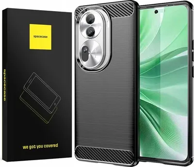 Obrázok produktu pre Puzdro na telefón SPACECASE Carbon pre Oppo Reno 11 5G čierne