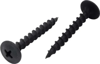 Produktbild von PROTEKTOR 200x Schnellbauschraube Feingewinde, Gipskarton Schrauben DIN18182-2, FN 4,2mm x 35mm Schwarz Trockenbau Schrauben, Rigipsschrauben, Germany