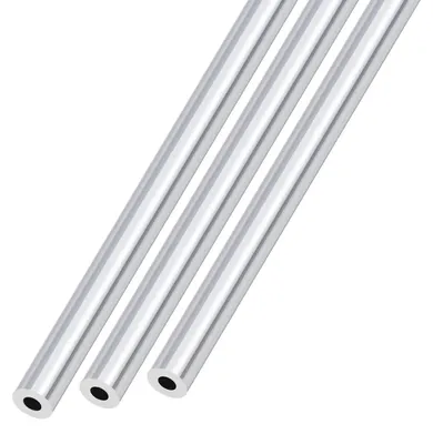 Aluminiumrohr 11x5x300 mm, 3 Stück, rund, silber