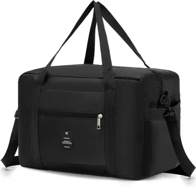 Produktbild von Handgepäck, Handgepäck Tasche für Flugzeug, Faltbare Reisetasche Weekender Bag für Gepäck Sport Camping