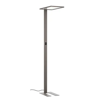 Produktbild von Prios LED-Bürostehleuchte Taronis, silber, 195 cm, dimmbar