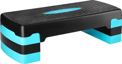Obrázok produktu pre Platforma aeróbneho kroku, Black-Mint, nastaviteľná výška