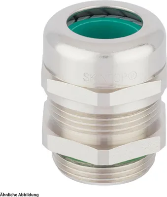 Immagine prodotto di Raccordo LAPP senza alogeni M20x1,5 ottone (CuZn) nichelato lunghezza filettatura 8,0 mm - 1 pezzo
