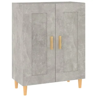 Immagine prodotto di Credenza Grigio Cemento 69,5x34x90 cm in Legno Multistrato