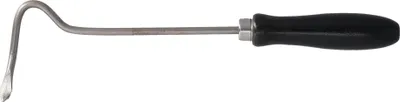Image de STUBAI Crochet en acier à étrier 300 mm | Acier forgé | Manche laqué | Crochet de puisage professionnel pour travaux de crépissage et d'enduisage, travaux de béton