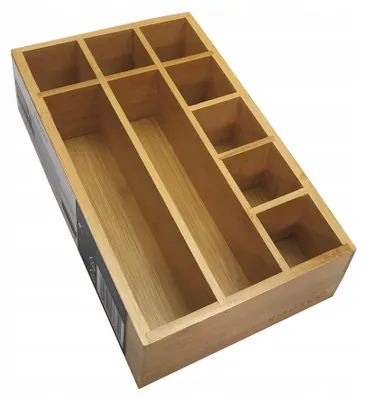 Obrázek produktu pro Smukee Organizér na drobnosti 9 přihrádek bambus