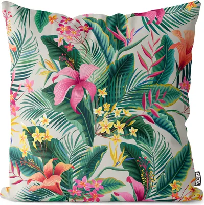 Produktbild von VOID Tropen Dschungel Blumen Kissenbezug Kissenhülle Sofakissen Kissen Deko Outdoor-Kissen Dekokissen