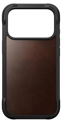 Produktbild von Nomad Rugged Leather Case, Cover, Apple, iPhone 17 Pro, 16 cm (6.3"), Braun